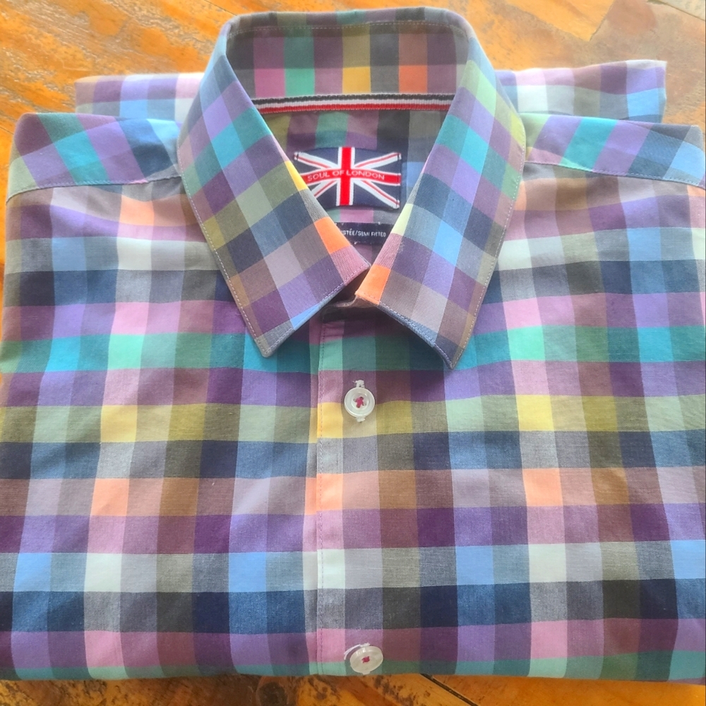 🇬🇧SOUL OF LONDON shirt for men